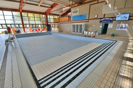 Várhatóan jövő héten újra használható lesz az uszoda kismedencéje